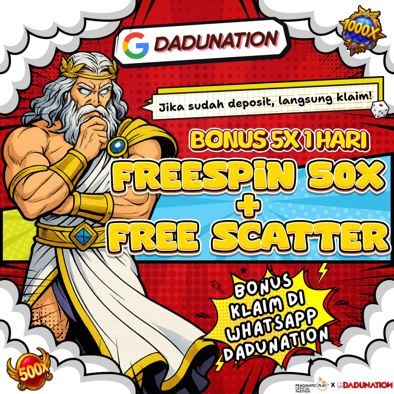 DaduNation - Situs Judi Online Terbaik 2025, Bonus Besar & WD Cepat!